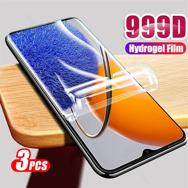 

Изогнутая мягкая Гидрогелевая пленка 999D для Huawei Nova Y61 Y 61 61Y 4G 2022 6,52, защитная пленка для экрана Huawey Hauwei Huawie NovaY61 4G, 3 шт.