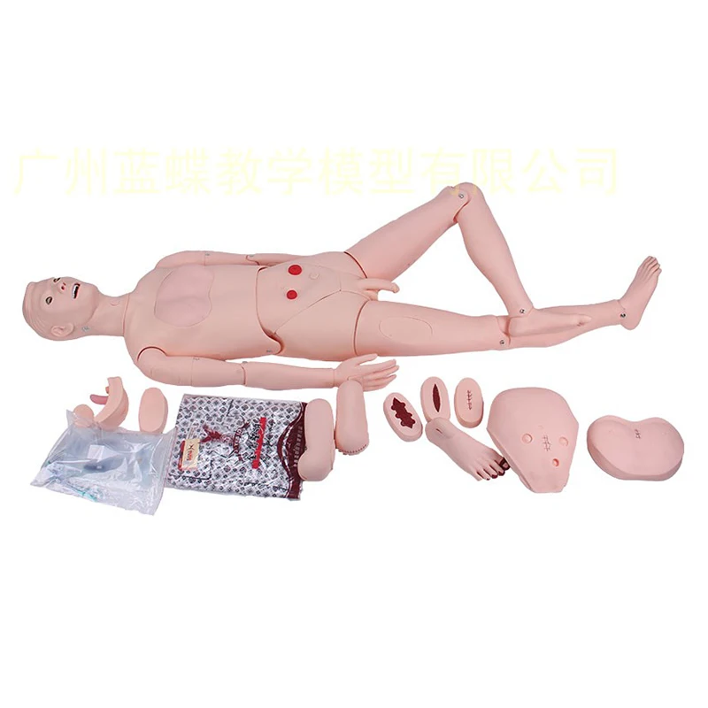 

Medical Nurse Training Dummy, Multifunctional Nursing Training Manikin