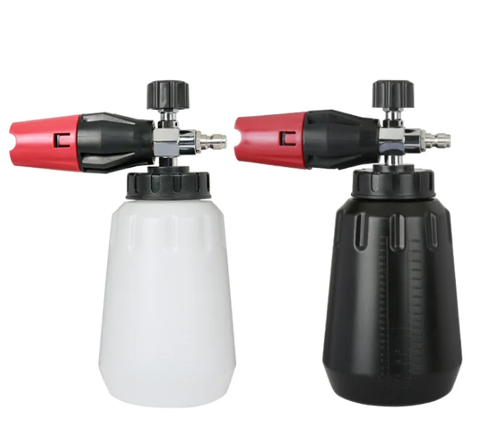

Foam Cannon 1L Bottle Adjustable Snow Foam Lance with 1/4" Quick Connector for Car Washing foam foam