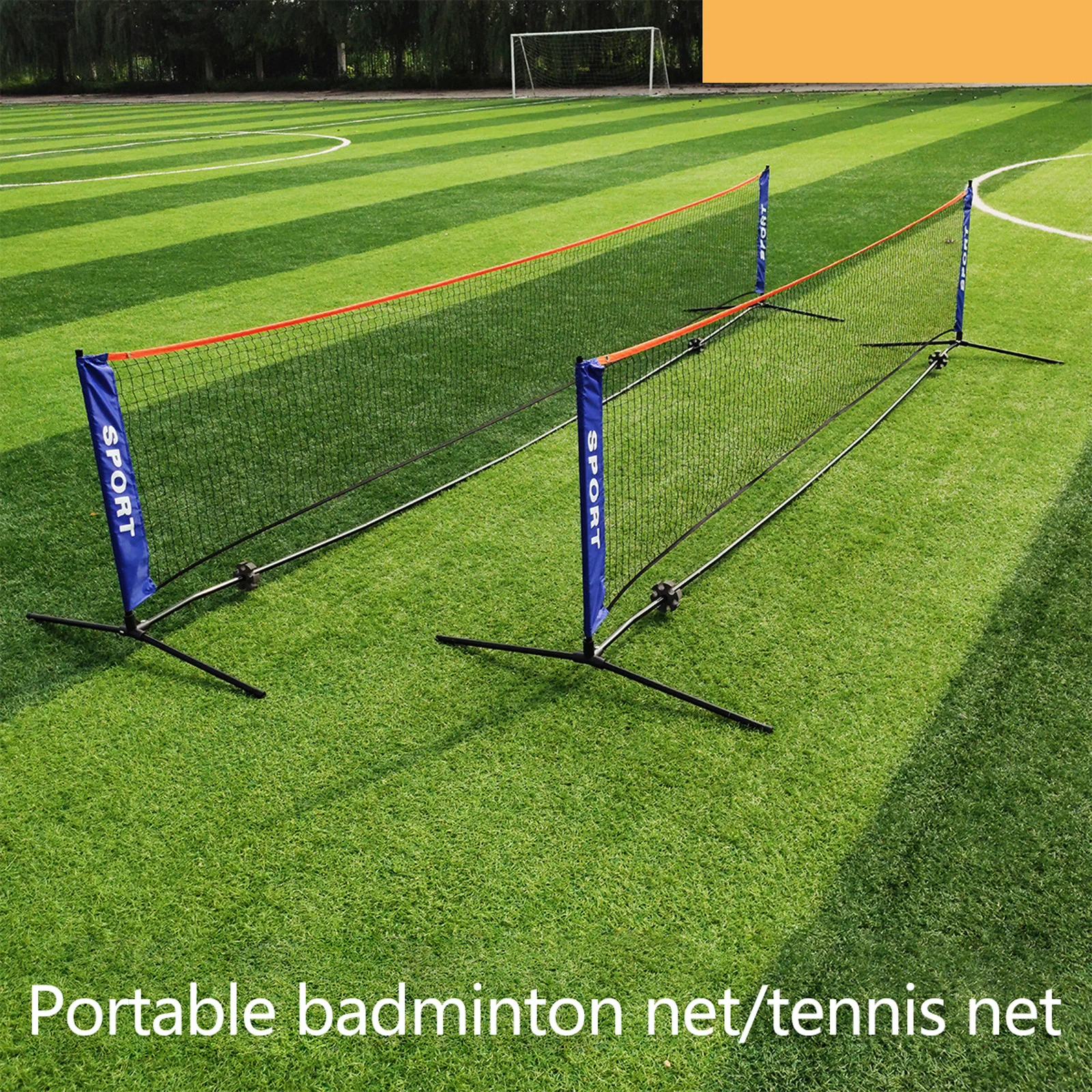

Hot Selling Folding Badminton Netting, Portable Rectangular Tennis Net for Indoor/Outdoor Court