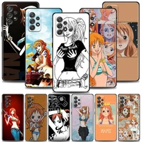 one piece nami luffy zoro phone case for samsung a01 a02 a03s a11 a12 a13 a21s a22 a31 a32 a41 a42 a51 4g 5g tpu case bandai