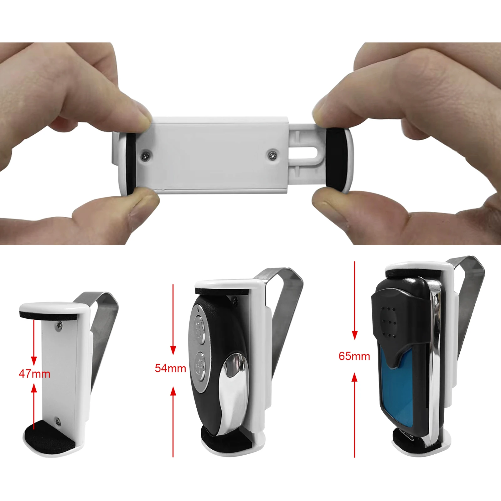 Регулируемый автомобильный зажим на козырек от солнца держатель для ворот