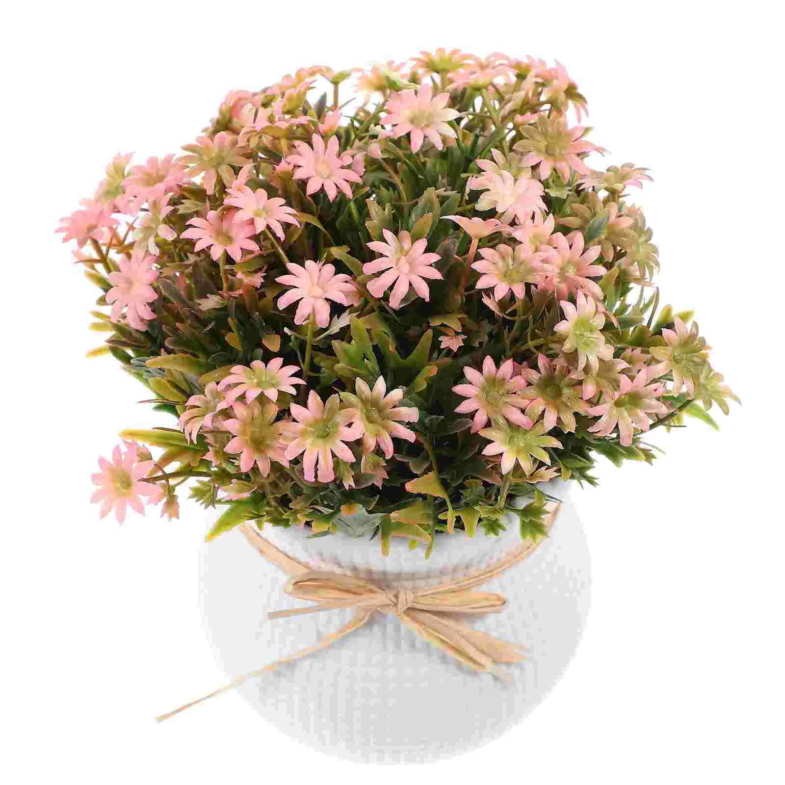 

Fake Bonsai Simulated Potted Plants Green Decor Faux Artificial For Home Indoor Adornments Decorative Flower