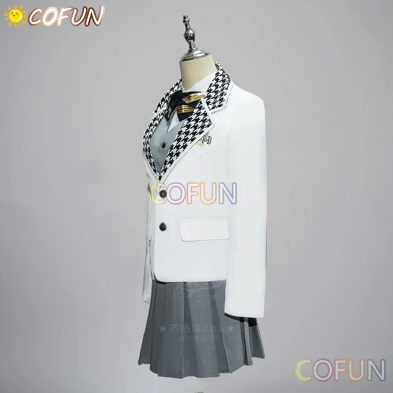 RealCos Blue Lock аниме Reo Mikage косплей костюм школьная форма с вышивкой юбка рубашка