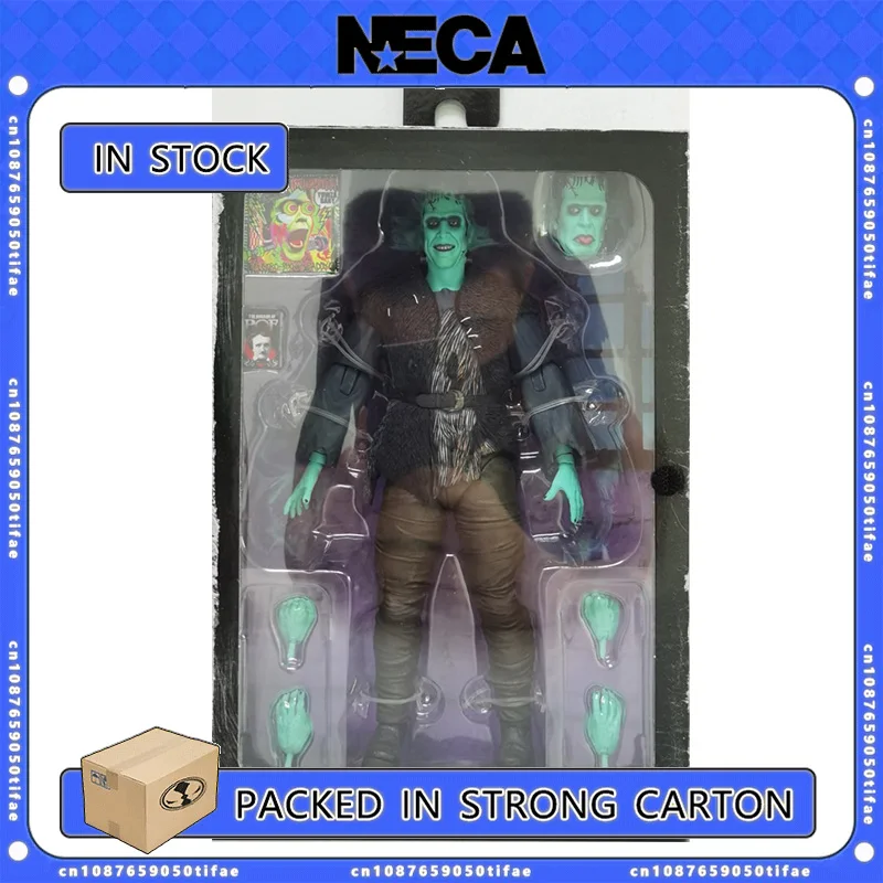 NECA Toys The Munsters Ul Timate Herman Munster 7-дюймовые масштабные фигурки оригинальная кукла