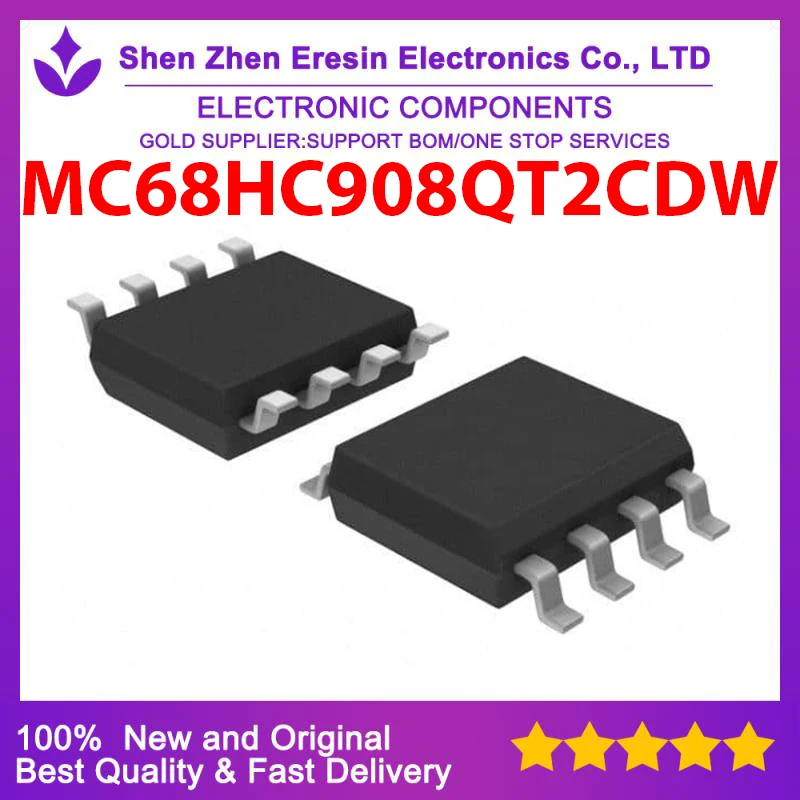 

Free shipping 10PCS/LOT MC68HC908QT2CDW SOP8 New and original