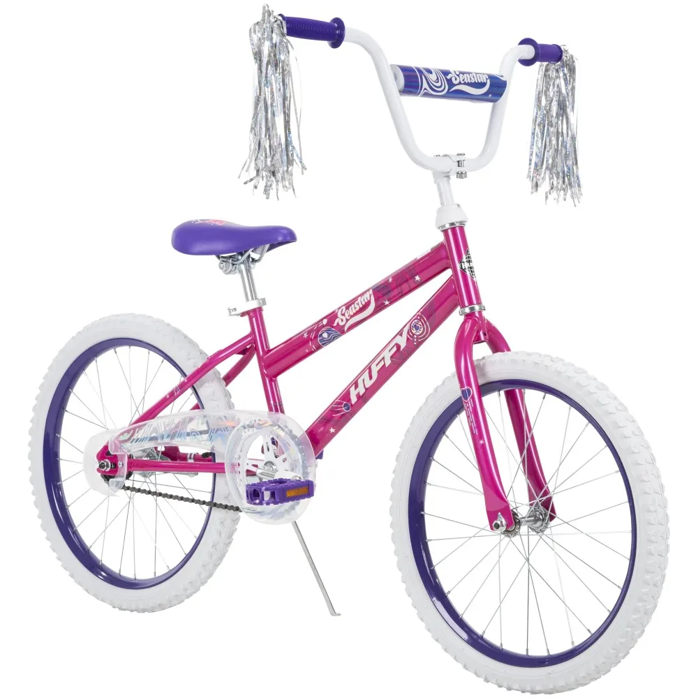 

20 дюймов. Детский тротуарный велосипед Sea Star для девочек, розовый
