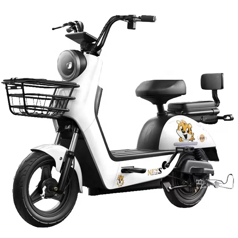 E-bike Montpelre Bike 14-дюймовая электрическая толстая шина 500 Вт электрический велосипед