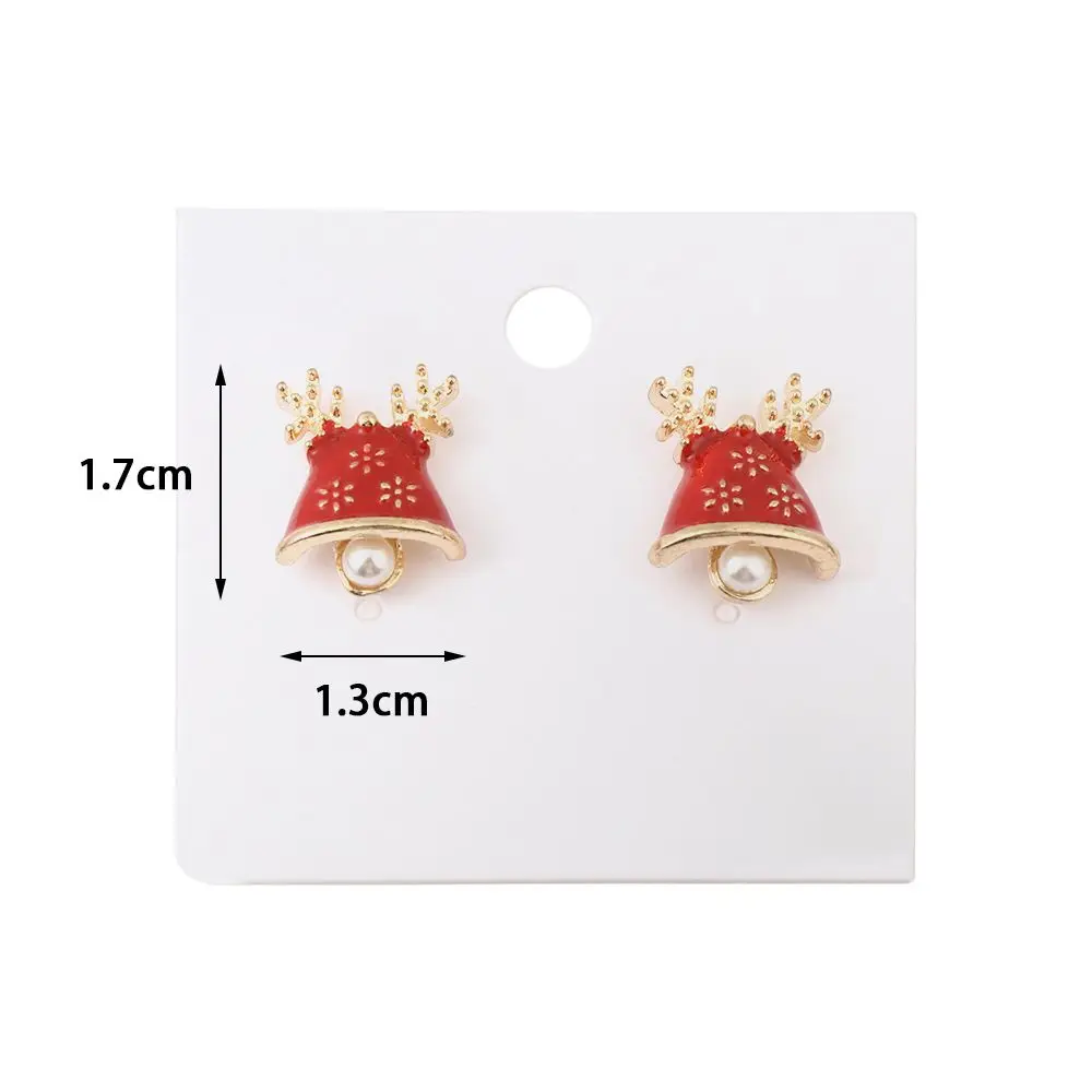 Домашний Санта-Клаус Лось Подвеска Рождественские подарки Серьги-гвоздики