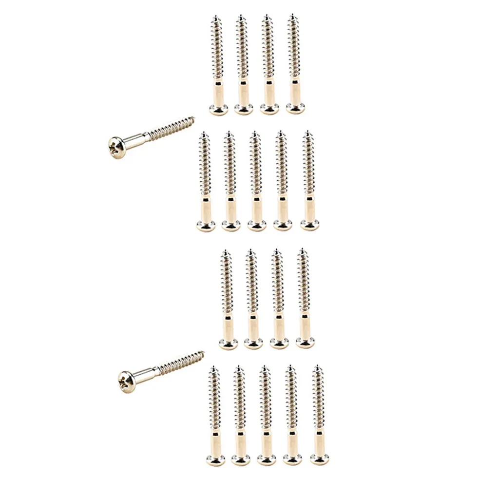 

20 шт., серебристые винты для крепления