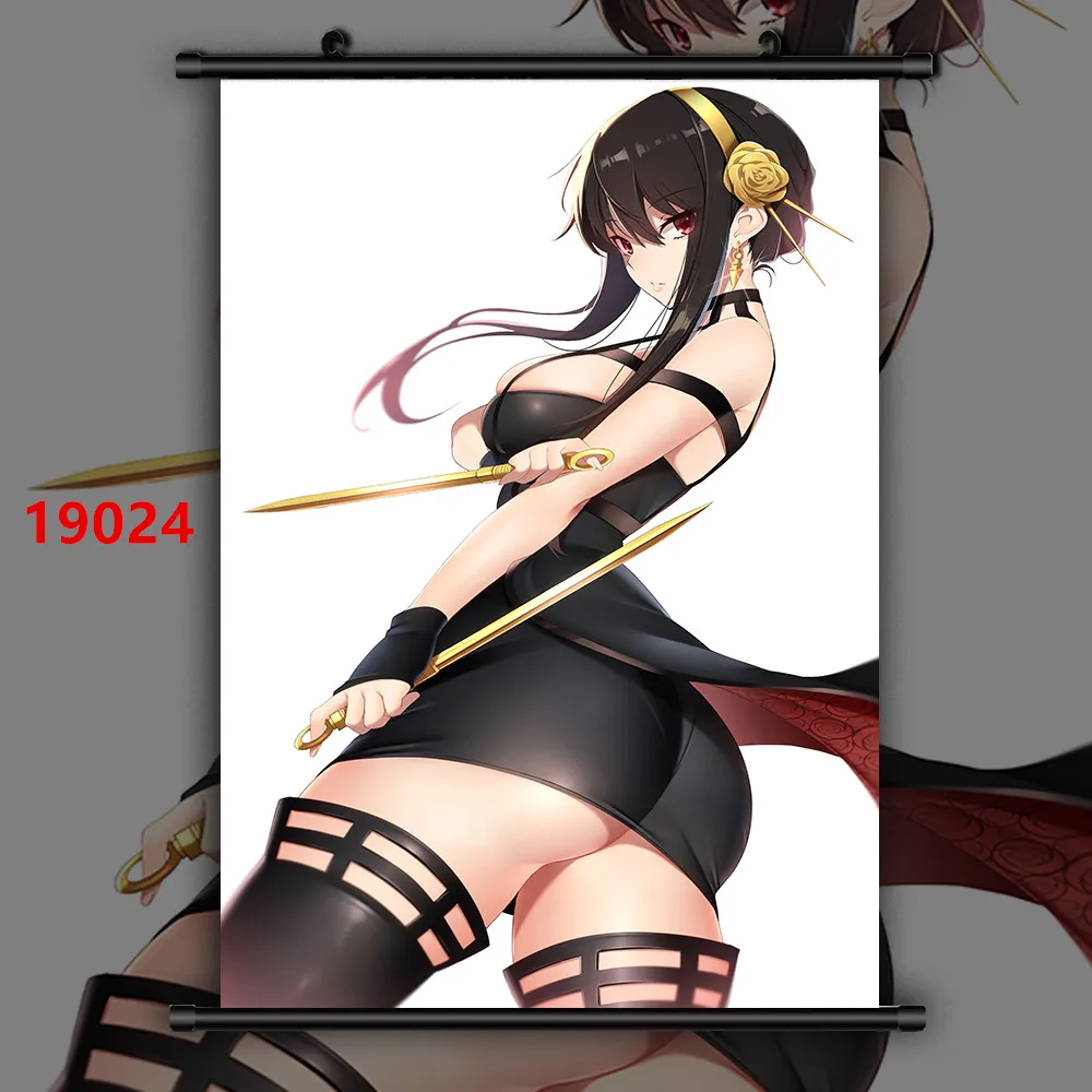

Spy Family Japanese Popular Anime Posters Home Decorative Art Canvas Wall Art Scroll Game Fashion Background Wall Decor Gifts