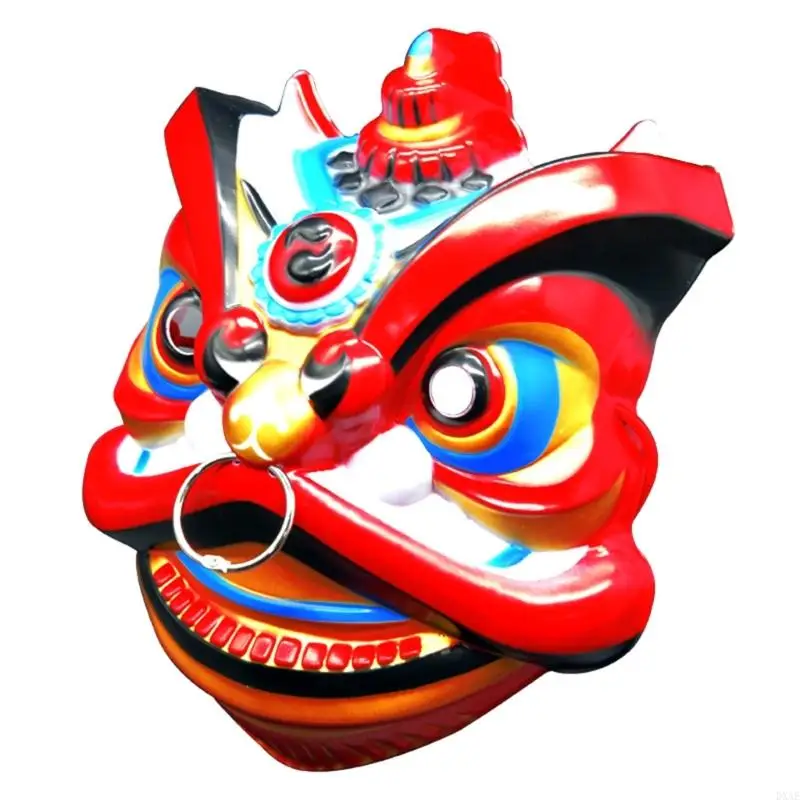 Фото Dxae Lion Dance Mask Mask Halloween Party Mask Mask Mask Mask Mask Mask №3