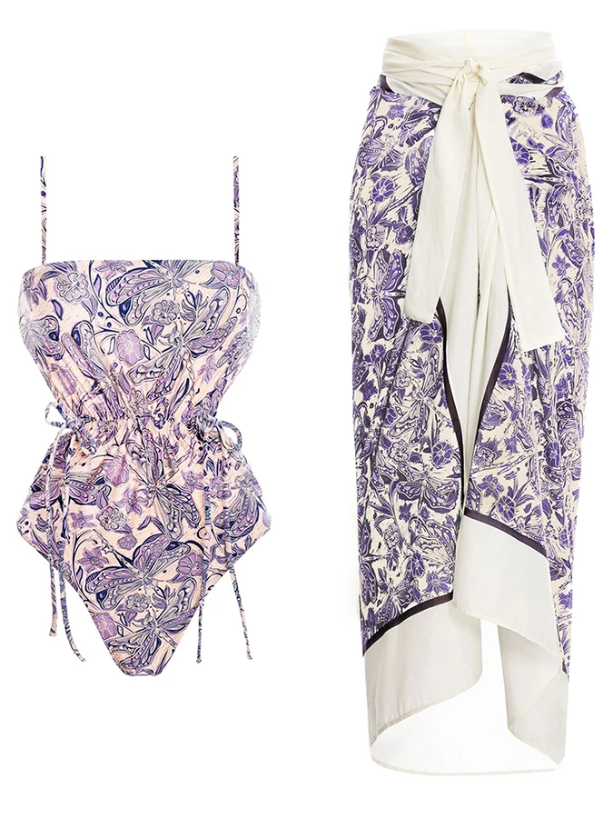 Рисунок 2 - Сплошной купальник «Садовая богиня»: