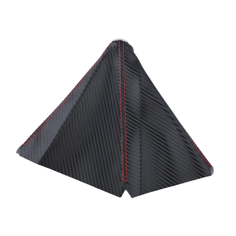 

Универсальные замшевые кожаные автомобильные воротники переключения передач, 16 мм, углеродное волокно, автомобильная ручка переключения передач, ручка переключения передач, крышка багажника, гетра