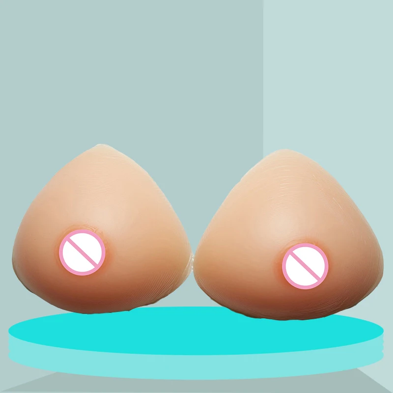 1400g Sexy E Cup Silicone Breast Forms for Women Flat Chest Enhancer Boobs Crossdresser Bra Push U Strapless Lingerie Handmade