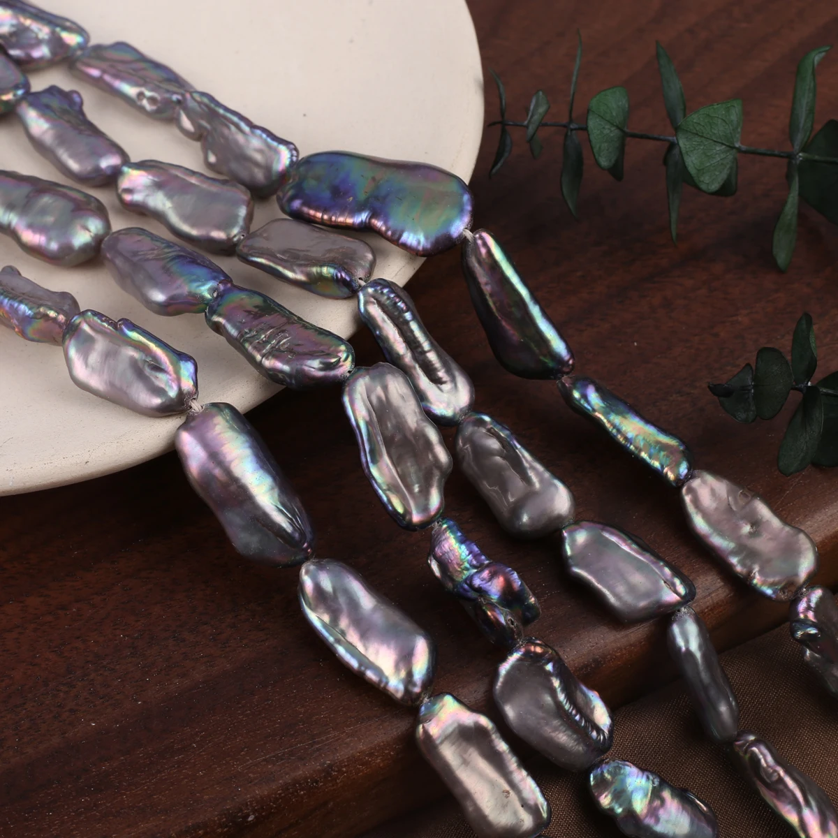 Бусины Из Натурального пресноводного жемчуга в стиле барокко