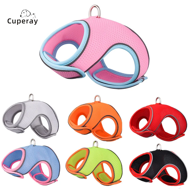 

Reflective Cat Harness and Leash Set, Vest Style Cat Harness Breathable and Comfortable with Leash for Cats and Puppies Outdoors