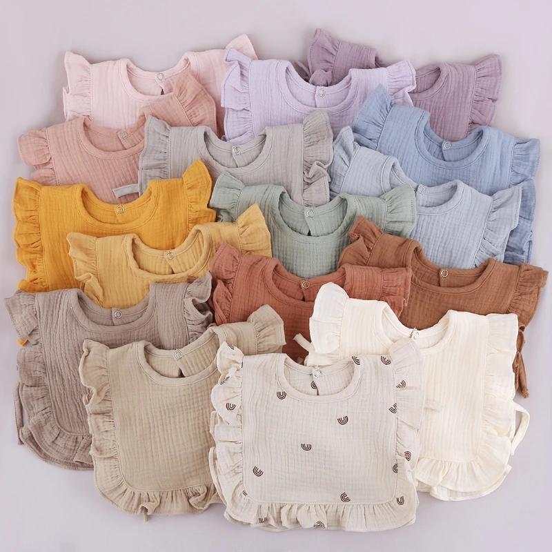 

Lace Bib Fake Collar Baby Feeding Drool Drooling Teething Bandana Soft Comfortable Bibs Infants Blouse Saliva Towel