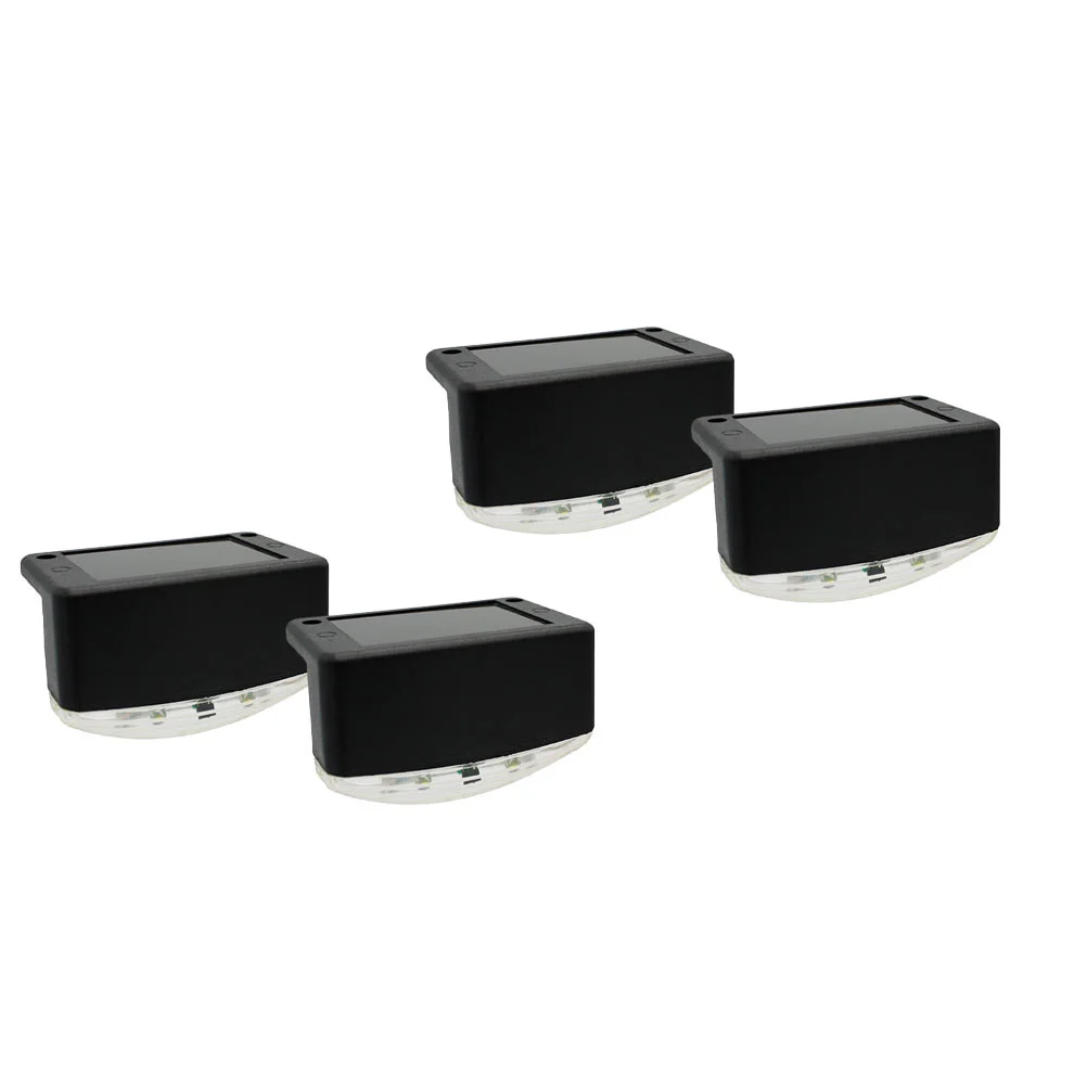 

4Pcs LED Solar Pathway Stair Lamps Outdoor Light Garden Yard Landscape Lamps
