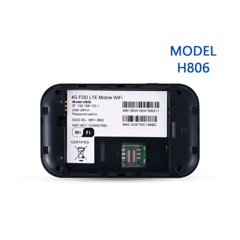 

LTE Router Pocket WiFi Repeater Signal Amplifier Network Expander Mobile Hotspot Wireless Mifi Modem Router SIM Card Slot