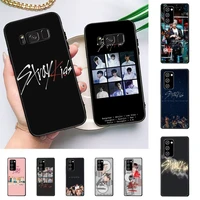 fhnblj kpop stray kids skz phone case for redmi 8 9 9a for samsung j5 j6 note9 for huawei nova3e mate20lite cover