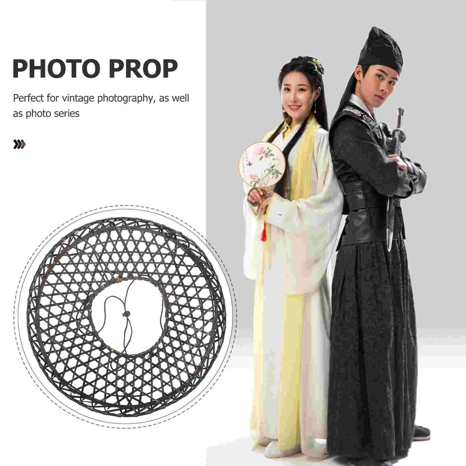 Китайская бамбуковая шляпа винтажная Бамбуковая Шляпа плетеная вручную для