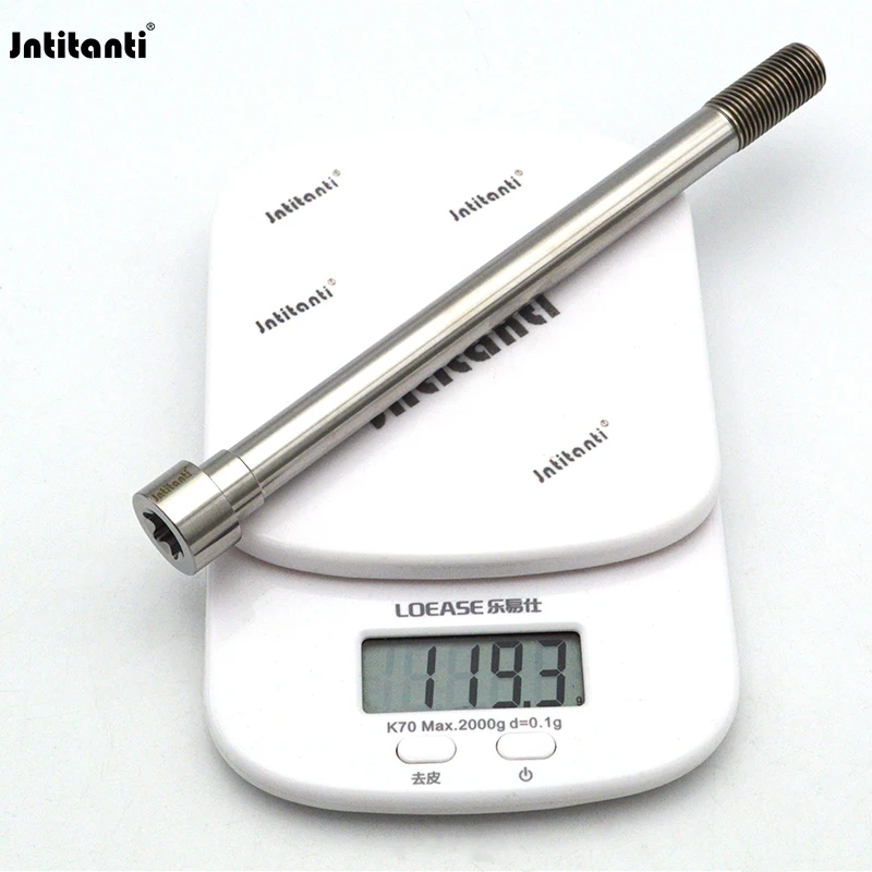 Винты и вал Jntitanti M14 x 1 5x180 мм Gr.5 из титанового сплава