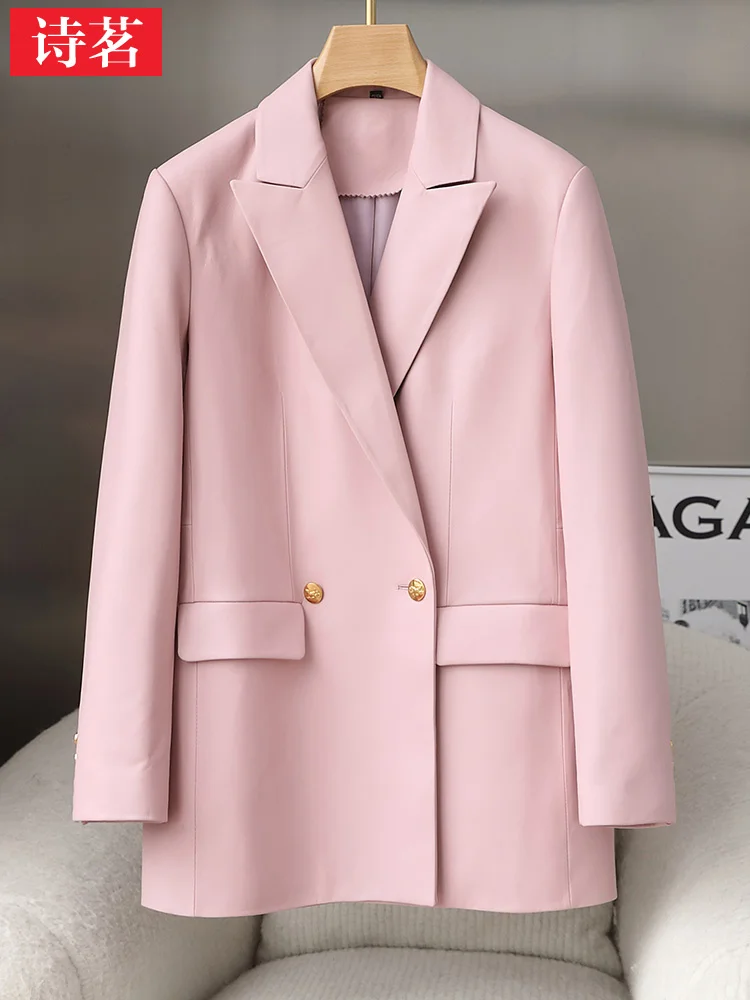 Пальто из натуральной кожи для женщин