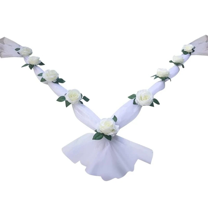 

Wedding Car Decor False Flowers Artificial Flowers Garland Christmas Decors
