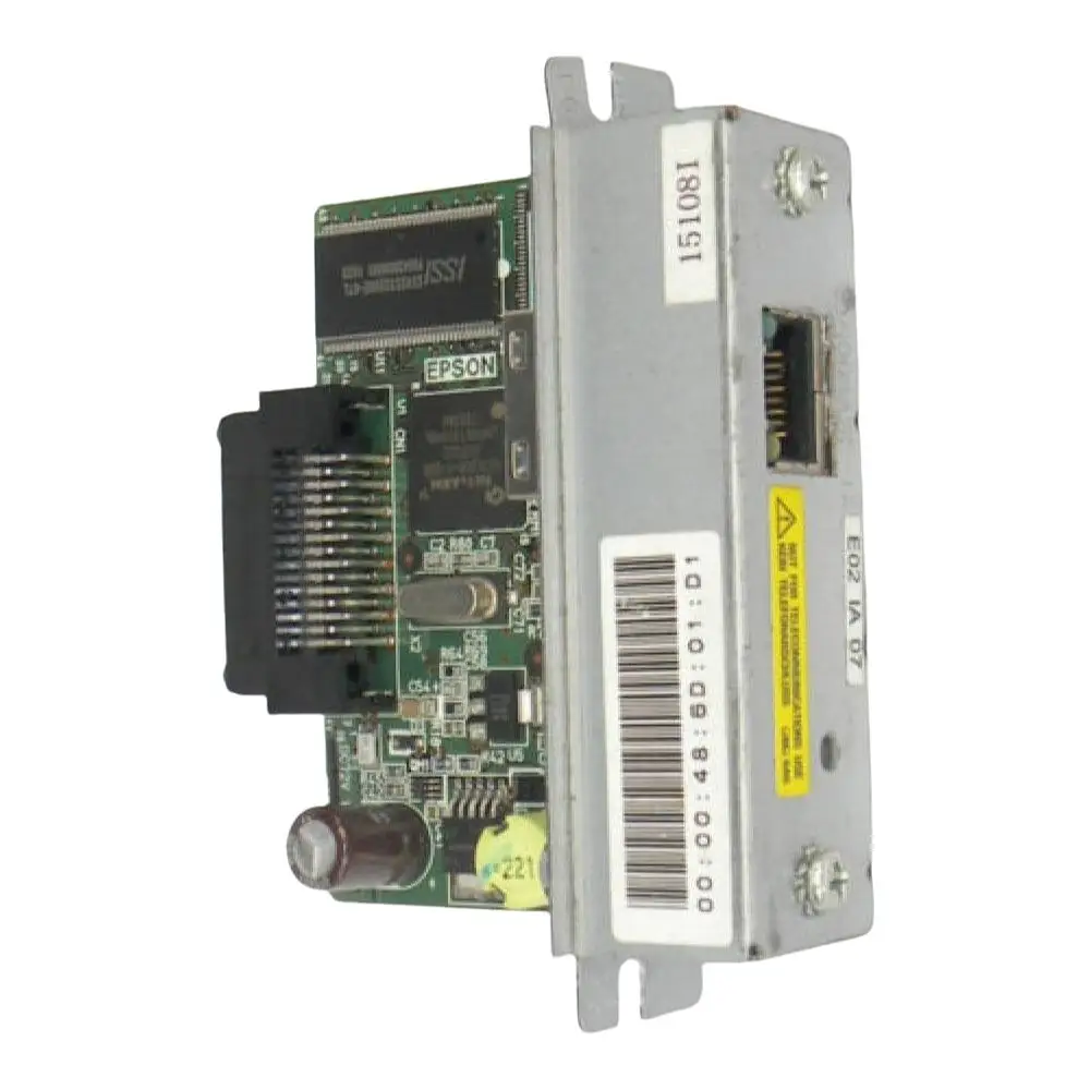 UB-E02 M155B Интерфейсная плата Ethernet RJ-45 Подходит для серии EPSON TM-U200 TM-H5000/H5000II TM-L90 M129H 88IV