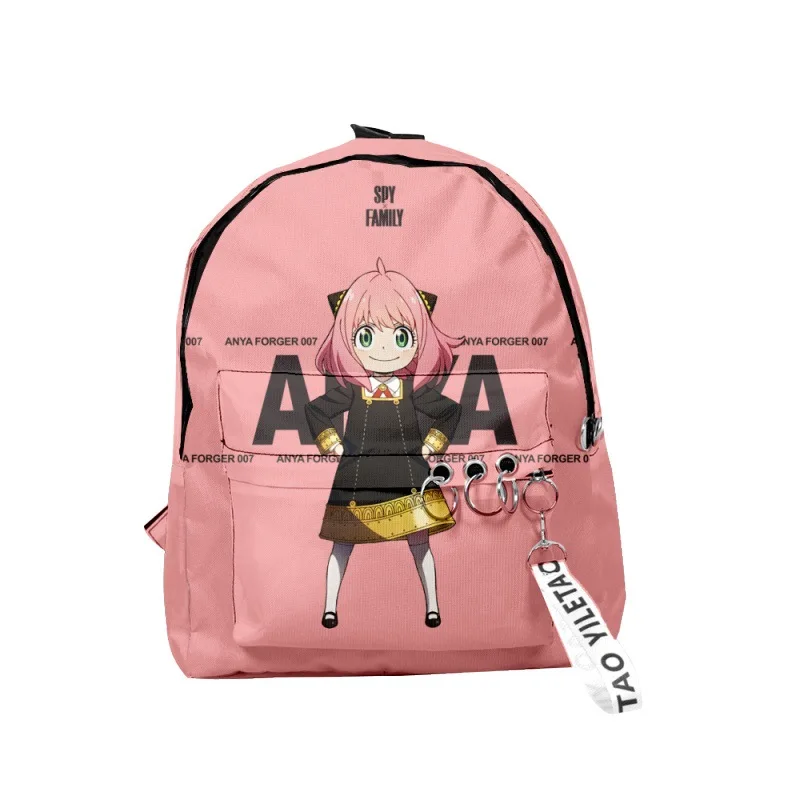 

Children's Schoolbag Anime Spy Family Character Campus Schoolbag 3d Digital Street Fashion Key Chain Children's Backpack