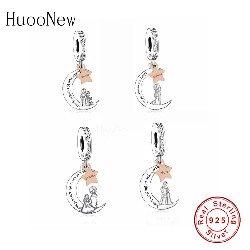 

Подвески для оригинального браслета Пандора с мамой бабушкой и девушкой