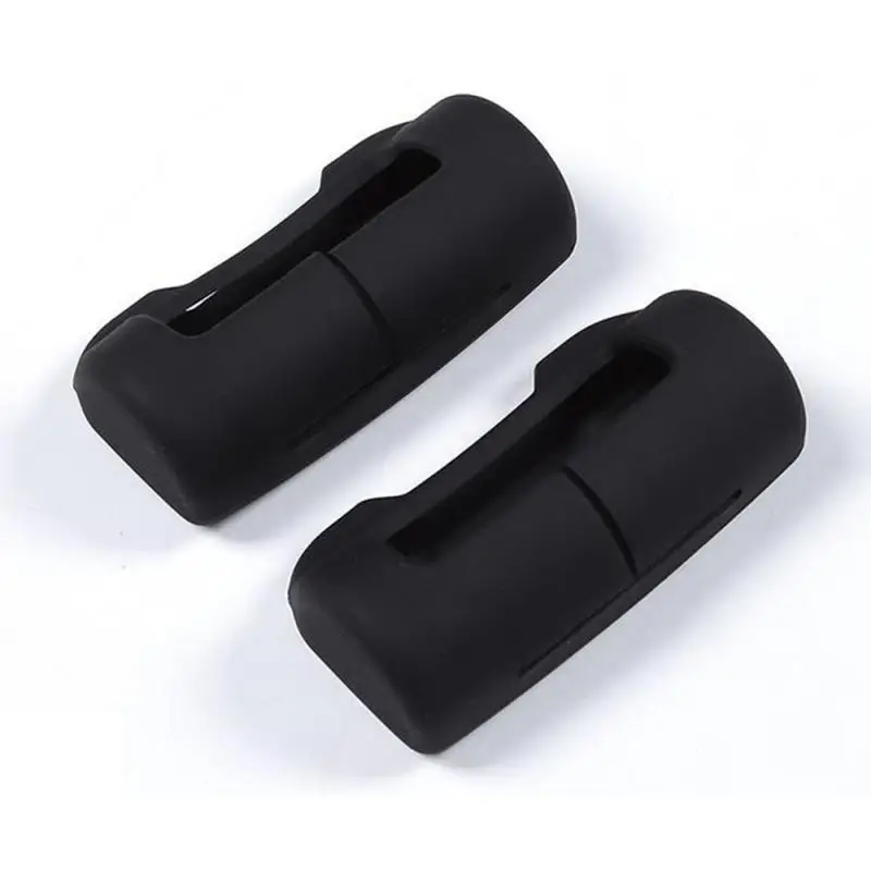 

Экологически безопасный силиконовый материал, безопасный портативный Зажим для ремня безопасности, Практичный Прочный защитный чехол
