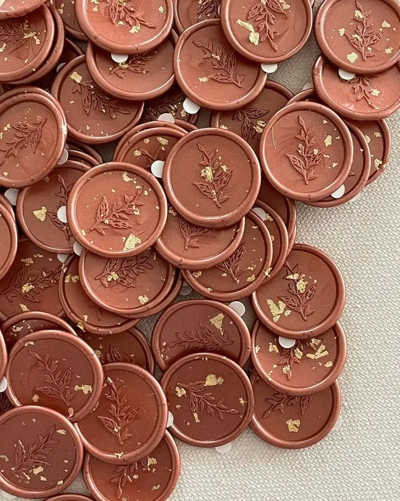 Индивидуальная восковая печать Sticker индивидуальная s самоклеящиеся воск снимите