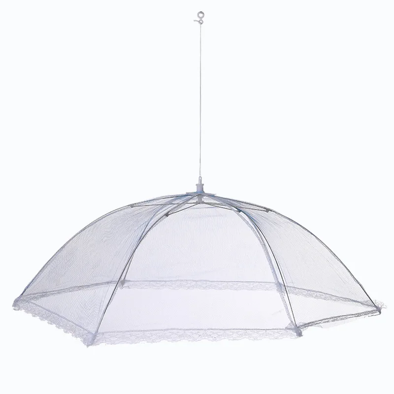 складной чехол для еды зонтик от комаров еда овощей фруктов дышащая сетчатая