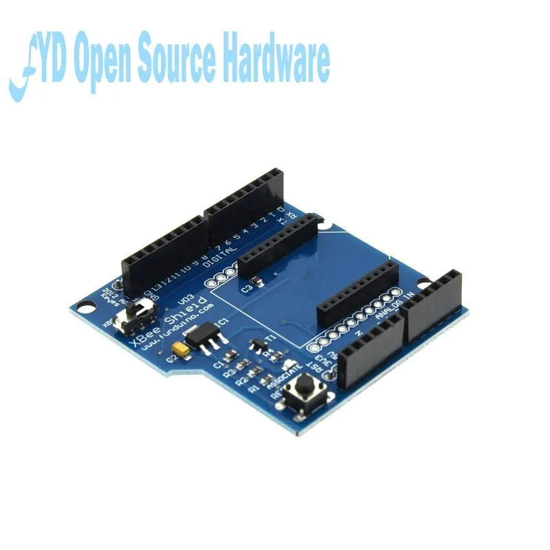 Фото Модуль Bluetooth XBee Shield V03, беспроводной модуль управления для платы XBee ZigBee для Arduino, модуль последовательного адаптера FT232RL IC 3,3 В 5 в IO №4