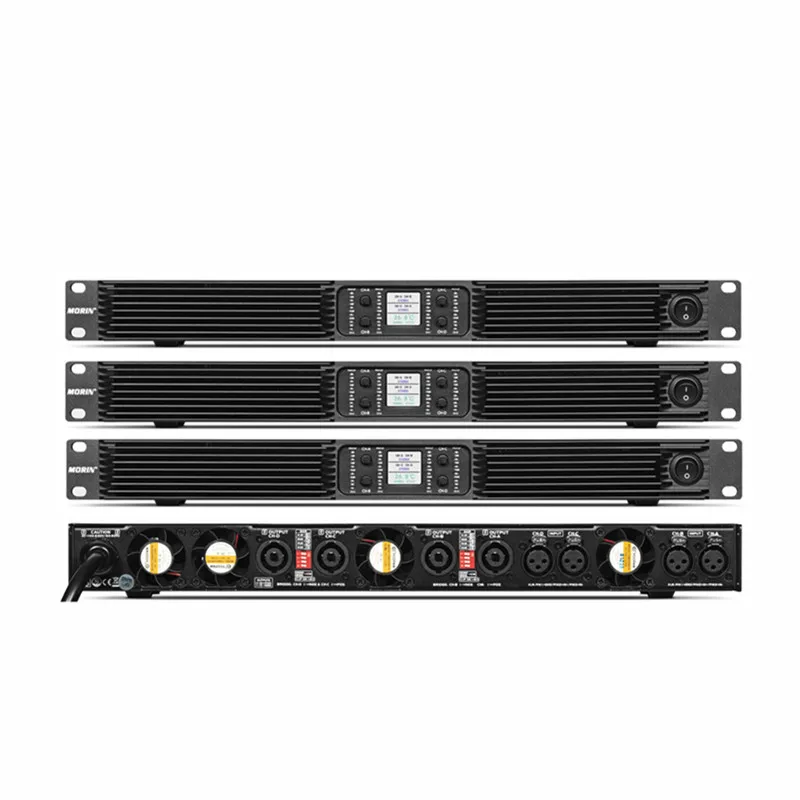 Фото Усилитель мощности K420 High Power 2000W 4-канальный 1U класса D для сабвуфера PA №4