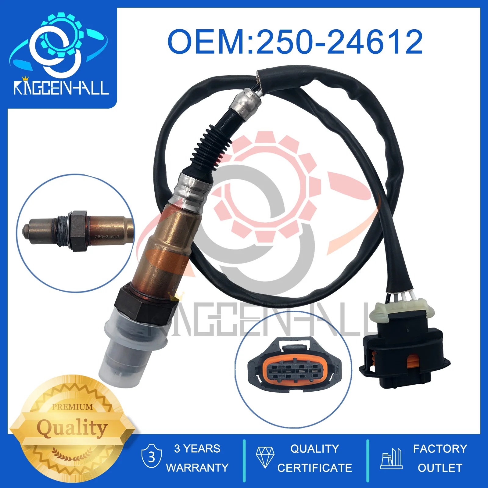 

Oxygen Sensor 213-4698 2344528 55572216 O2 Sensor Auto Parts For Chevrolet Cruze Limited Sonic Trax 250-24612 55562205