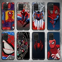 marvel hero spiderman phone case for samsung galaxy s21 plus ultra s20 fe m11 s8 s9 plus s10 5g lite 2020