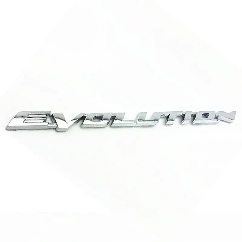 Боковая эмблема кузова автомобиля наклейка на задний багажник для Mitsubishi Evolution