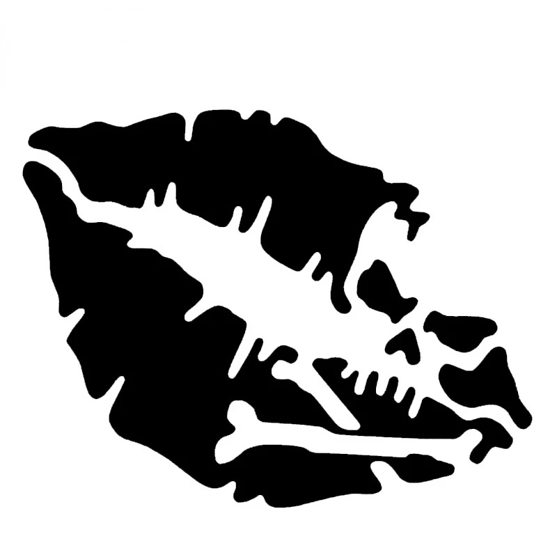 

Jpct забавные наклейки для украшения губ для внедорожников, мотоциклов, ноутбуков, водонепроницаемые ПВХ Виниловые наклейки 15x15 см