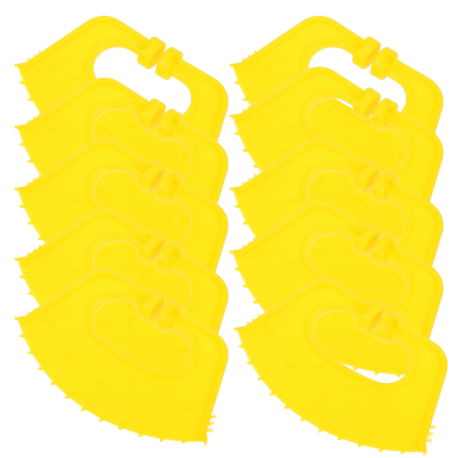 10 шт. полоскатель для теленка пластиковый зажим носа инструмент отлучения кольцо