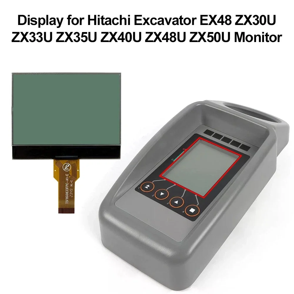 Фото Дисплей для экскаватора Hitachi EX48 ZX30U ZX33U ZX35U ZX40U ZX48U ZX50U №2