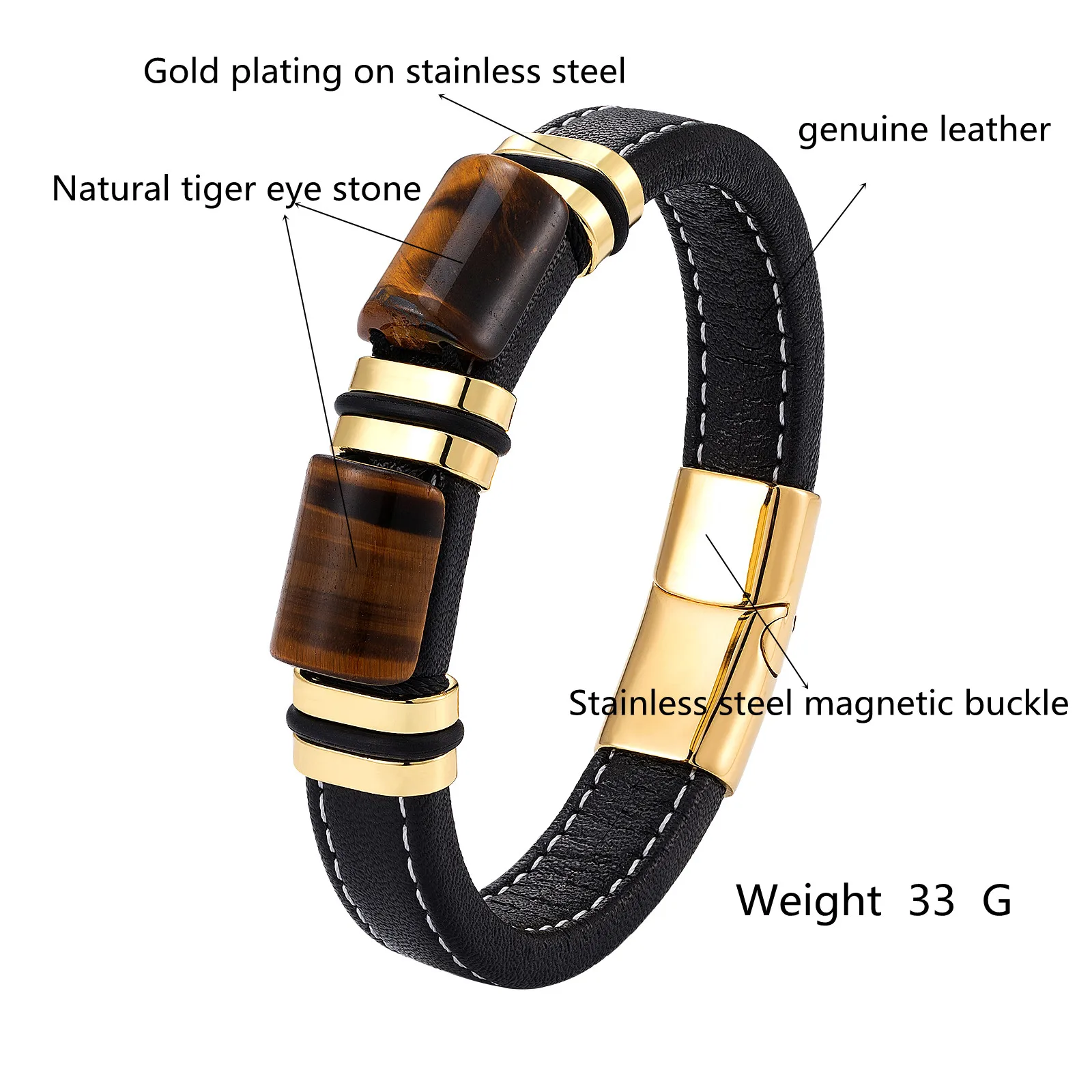 Новинка 2022 Винтажные Украшения двойная пластина 6 петель мужской браслет из