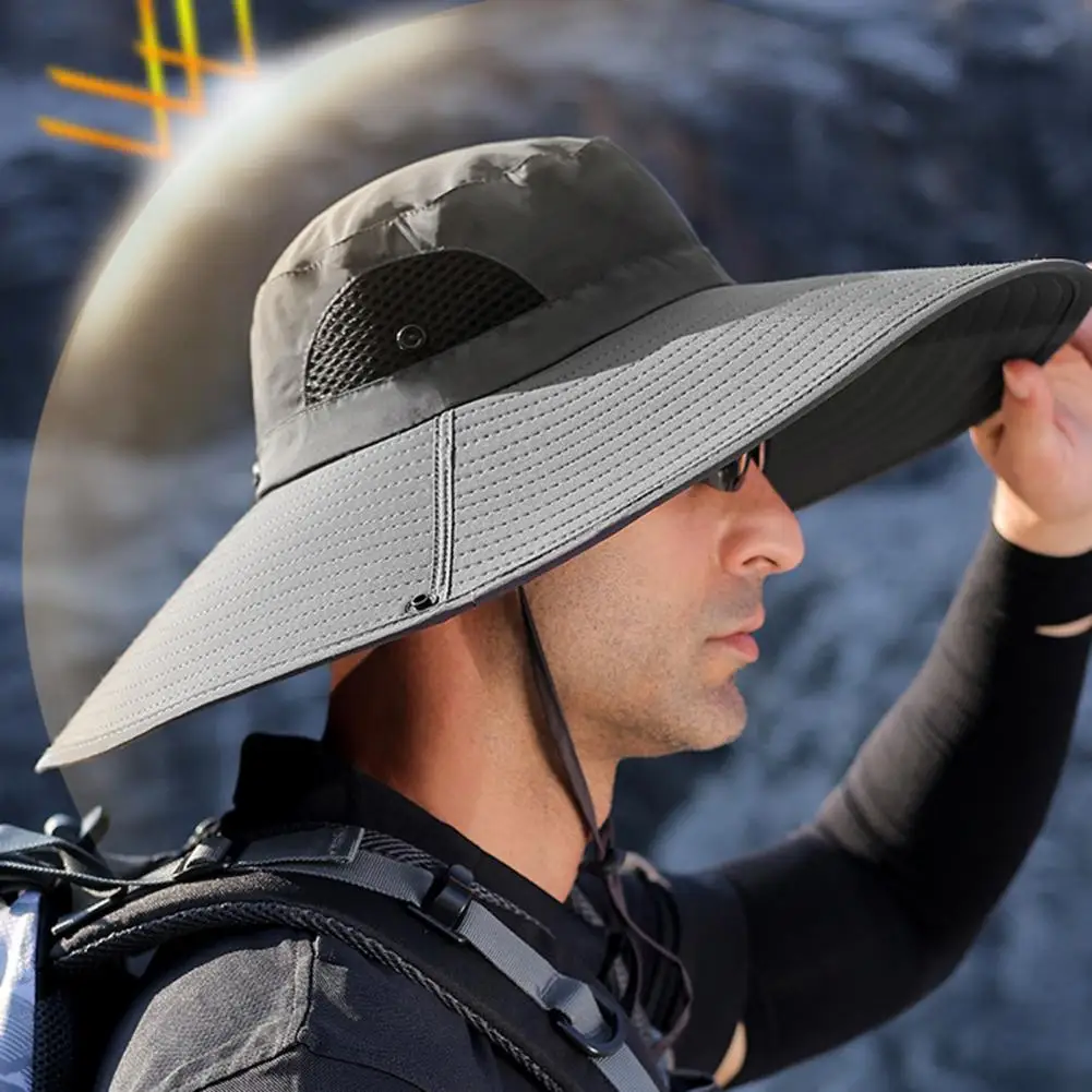 

Sun Protection Lightweight Breathable Men Mountaineering Cap for Outdoor