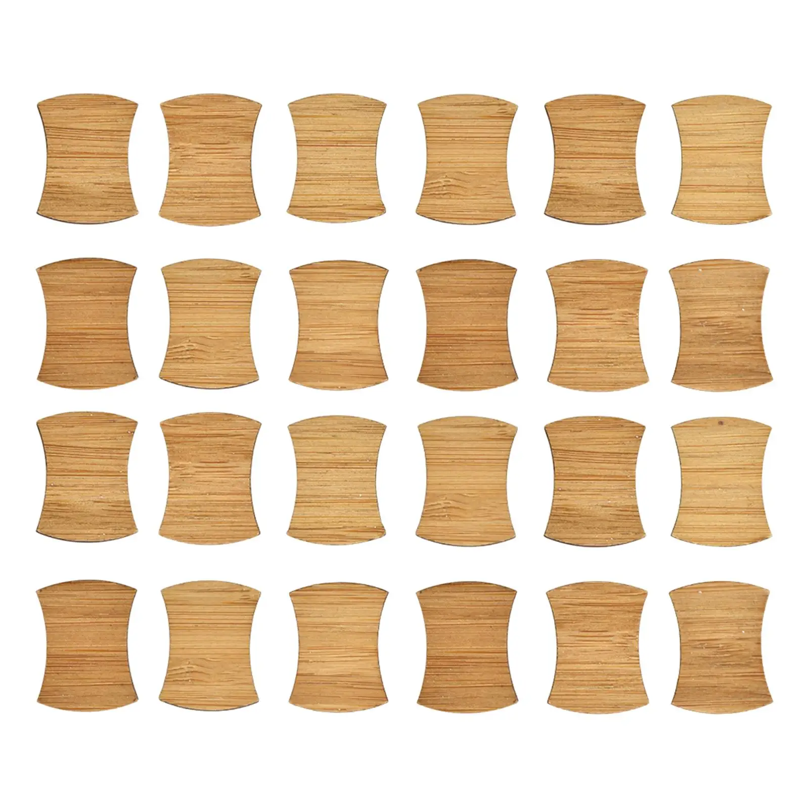 

24 Pieces 1/12 Dollhouse Floorboards Holiday Gifts for Dollhouse Outdoor