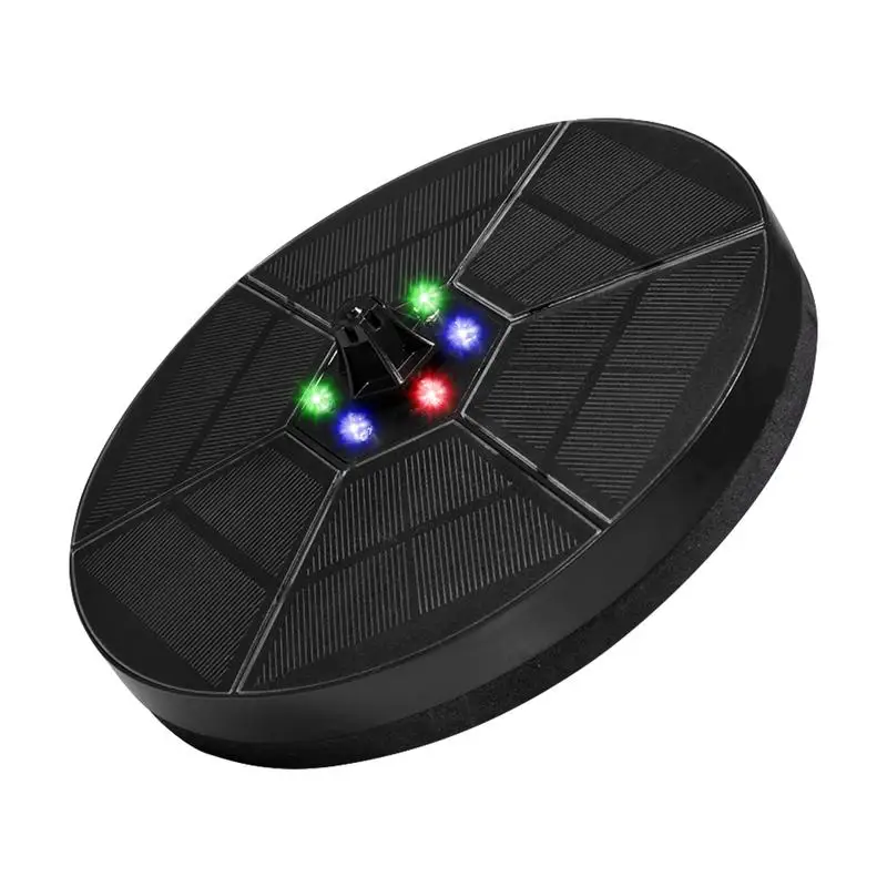 

Fountain Solar Powered Floating Water Fountain For Pond With 7 Nozzles 3.5W Solar Powered Water Pumps For Garden Pools Fish Tank