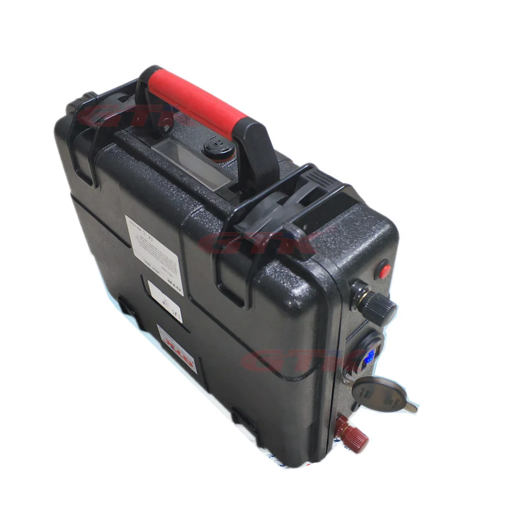 

48V 26Ah Lithium Titanate Battery Pack 2.4v cell for outdoor camping Forklift Tricycle Solar system +3A charger