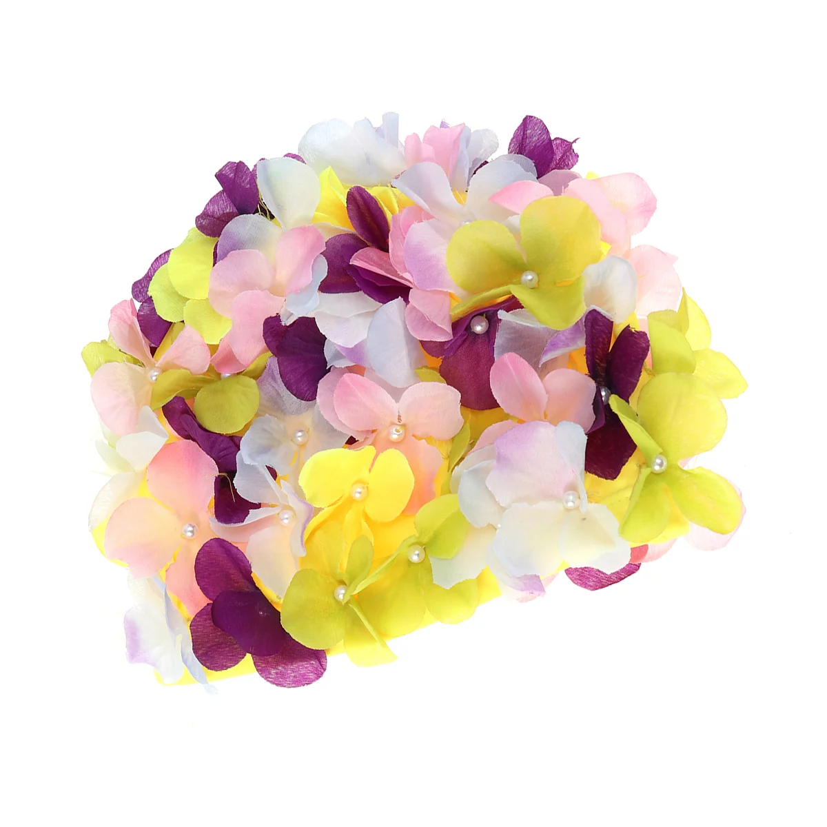 

Cap Swim Bathing Women Caps Swimming Flower Hat Petal Retro Floral Vintage Hair Kids Fashion Swimcap Silicone Men Flowers