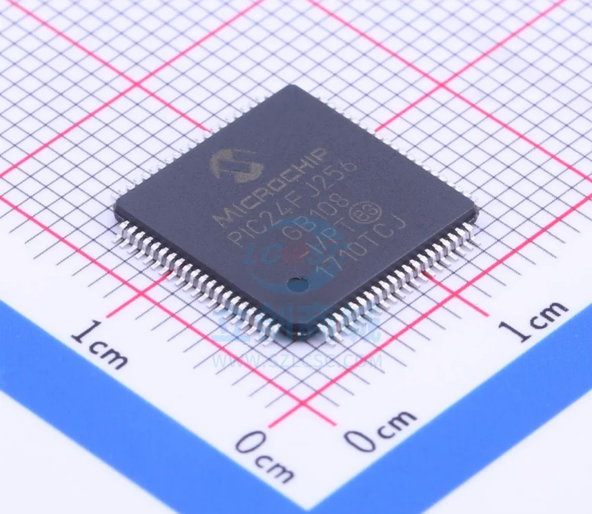 1 PCS/LOTE PIC24FJ256GB108-I/PT Package TQFP-80 New Original Genuine Microcontroller IC Chip (MCU/MPU/SOC)